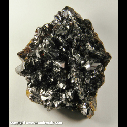 Mineral Specimen: Sphalerite from Elmwood Mine, Carthage, Smith Co., Tenessee Mineral Specimen: Sphalerite from Elmwood Mine, Carthage, Smith Co., Tenessee