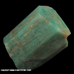 Mineral Specimen: Amazonite from Jefferson Co., Colorado