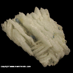 Minerals Specimen: Fluorapatite, Albite variety Cleavelandite from Golconda pegmatite, Golconda district, Governador Valadares, Doce valley, Minas Gerais, Brazil Minerals Specimen: Fluorapatite, Albite variety Cleavelandite from Golconda pegmatite, Golconda district, Governador Valadares, Doce valley, Minas Gerais, Brazil