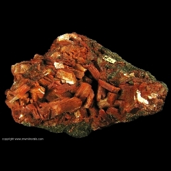 Minerals Specimen: Heulandite from Le Palb, Fassathal, Tyrol, Italy