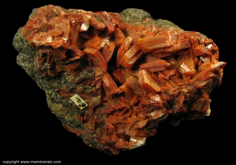 Mineral Specimen: Heulandite from Le Palb, Fassathal, Tyrol, Italy