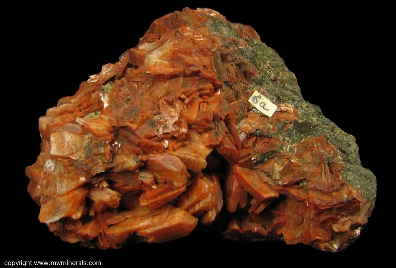 Mineral Specimen: Heulandite from Le Palb, Fassathal, Tyrol, Italy