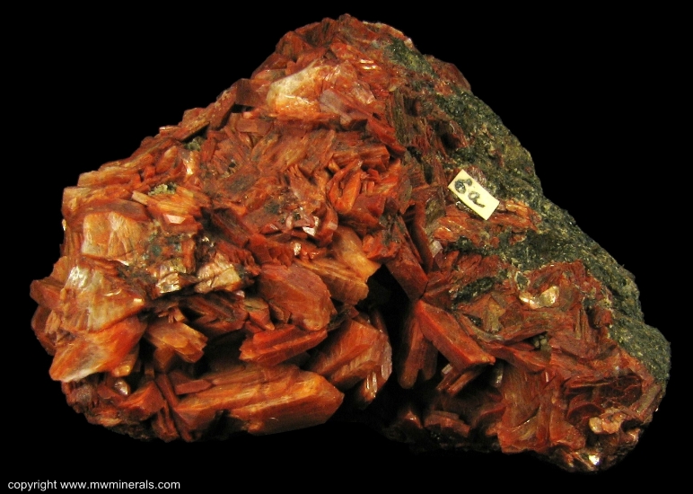 Mineral Specimen: Heulandite from Le Palb, Fassathal, Tyrol, Italy