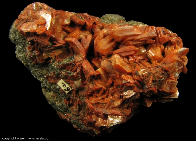Mineral Specimen: Heulandite from Le Palb, Fassathal, Tyrol, Italy