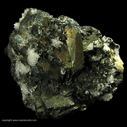 Minerals Specimen: Tetrahedrite with Quartz from Huancavelica Department, Peru Minerals Specimen: Tetrahedrite with Quartz from Huancavelica Department, Peru