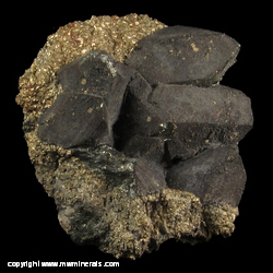 Mineral Specimen: Tennanite, Pyrite from Tsumeb, Namibia Mineral Specimen: Tennanite, Pyrite from Tsumeb, Namibia