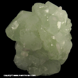 Mineral Specimen: Datolite, Quartz from Bor Pit (Boron Pit), Dal'negorsk B deposit, Dal'negorsk, Primorskiy Kray, Far-Eastern Region, Russia