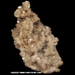Minerals Specimen: Dolomite from Simms Lode, Geevor Mine (North Levant Mine), Pendeen, St Just, St Just District, Cornwall, England Minerals Specimen: Dolomite from Simms Lode, Geevor Mine (North Levant Mine), Pendeen, St Just, St Just District, Cornwall, England