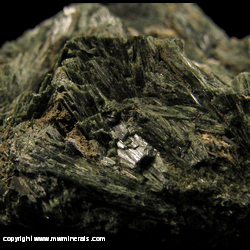 Mineral Specimen: Hedenbergite from Laxey Mine, South Mountain District, Owyhee Co., Idaho Mineral Specimen: Hedenbergite from Laxey Mine, South Mountain District, Owyhee Co., Idaho