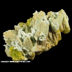 Minerals Specimen: Plumbogummite Pseduomorph after Pyromorphite from Yangshuo Mine, Yangshuo Co., Guilin Pref., Guangxi Zhuang Autonomous Region, China