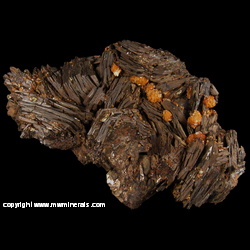 Minerals Specimen: Pyrrhotite, Dolomite, Chalcopyrite from Trepca Stan Terg Mine, Trepca complex, Trepca valley, Kosovska Mitrovica, Kosovo Minerals Specimen: Pyrrhotite, Dolomite, Chalcopyrite from Trepca Stan Terg Mine, Trepca complex, Trepca valley, Kosovska Mitrovica, Kosovo