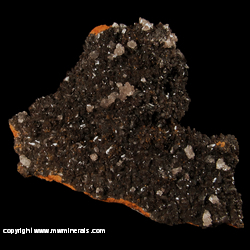 Minerals Specimen: Platttnerite with Hemimorphite from Mina Ojuela, Mapimi, Durango, Mexico Minerals Specimen: Platttnerite with Hemimorphite from Mina Ojuela, Mapimi, Durango, Mexico
