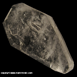 Mineral Specimen: Double Terminated Tabular Quartz from Minas Gerais, Brazil Mineral Specimen: Double Terminated Tabular Quartz from Minas Gerais, Brazil