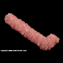 Mineral Specimen: Rhodochrosite Stalactite from Capillitas Mine, Andalgala, Catamarca, Argentina Mineral Specimen: Rhodochrosite Stalactite from Capillitas Mine, Andalgala, Catamarca, Argentina