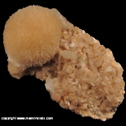 Mineral Specimen: Mordenite, Stilbite from Shakur Quarry, Nasik, Maharastra, India Mineral Specimen: Mordenite, Stilbite from Shakur Quarry, Nasik, Maharastra, India