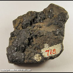 Mineral Specimen: Chalcocite Crystals from Cornwall, England Mineral Specimen: Chalcocite Crystals from Cornwall, England