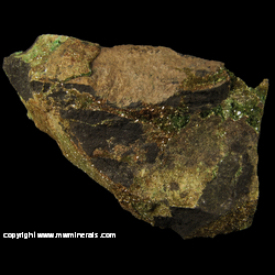 Minerals Specimen: Sincosite from Soda Springs Area, Caribou Co., Idaho Minerals Specimen: Sincosite from Soda Springs Area, Caribou Co., Idaho