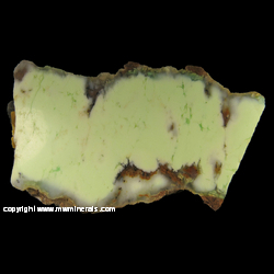 Mineral Specimen: Lime Chrysoprase from Australia Mineral Specimen: Lime Chrysoprase from Australia