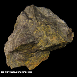 Mineral Specimen: Twinnite and probable Wakabayashilite from Jas Roux, La Chapelle-en-Valgaudemar, Hautes-Alpes, Provence-Alpes-Cote d'Azur, France