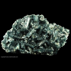 Minerals Specimen: Indicolite Tourmaline (Elbaite) from Karibib, Namibia Minerals Specimen: Indicolite Tourmaline (Elbaite) from Karibib, Namibia