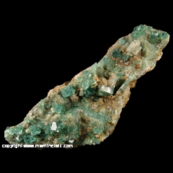 Mineral Specimen: Fluorite from Heights Mine, Westgate, Weardale, North Pennines, Co. Durham, England Mineral Specimen: Fluorite from Heights Mine, Westgate, Weardale, North Pennines, Co. Durham, England