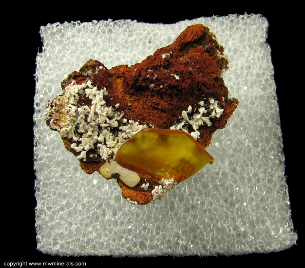Mineral Specimen: Wulfenite from Mina Ojuela, Mapimi, Durango, Mexico