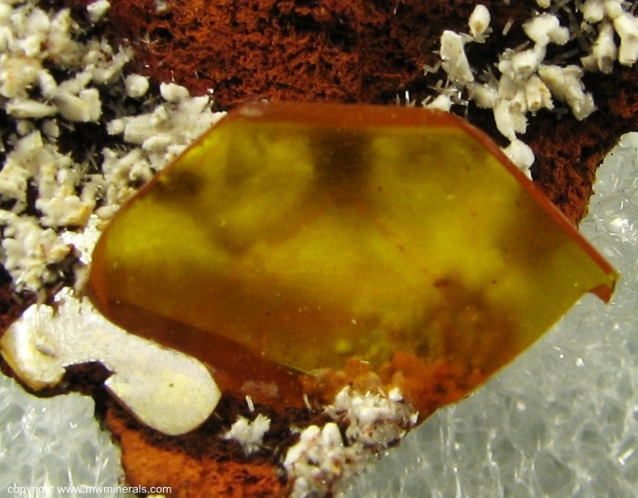 Mineral Specimen: Wulfenite from Mina Ojuela, Mapimi, Durango, Mexico