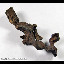 Mineral Specimen: Copper Crystrals with Casts after Analcime from Seneca Mine, Mohawk, Keweenaw Co., Michigan Mineral Specimen: Copper Crystrals with Casts after Analcime from Seneca Mine, Mohawk, Keweenaw Co., Michigan