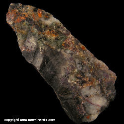 Mineral Specimen: Copper, Cuprite from Tsumeb, Namibia