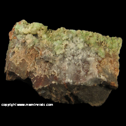 Minerals Specimen: Talmessite from Mun. de Pitiquito, Sonora, Mexico Minerals Specimen: Talmessite from Mun. de Pitiquito, Sonora, Mexico