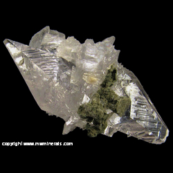 Mineral Specimen: Double Terminated Calcite from Bor Pit (Boron Pit), Dal'negorsk B deposit, Dal'negorsk, Primorskiy Kray, Far-Eastern Region, Russia Mineral Specimen: Double Terminated Calcite from Bor Pit (Boron Pit), Dal'negorsk B deposit, Dal'negorsk, Primorskiy Kray, Far-Eastern Region, Russia