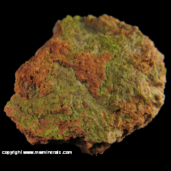 Minerals Specimen: Emmonsite from Moctezuma Mine (Bambolla Mine), Moctezuma, Mun. de Moctezuma, Sonora, Mexico Minerals Specimen: Emmonsite from Moctezuma Mine (Bambolla Mine), Moctezuma, Mun. de Moctezuma, Sonora, Mexico