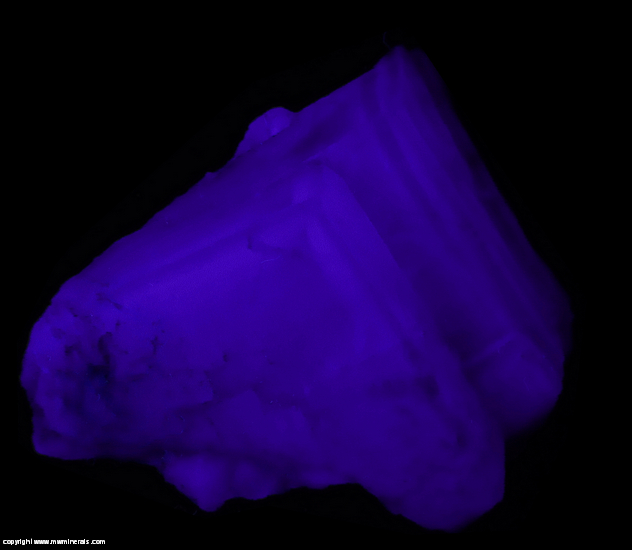 Fluorescent Mineral Specimen: Brown Fluorite with Purple and Brown Zoning from Blackdene Mine, Ireshopeburn, Weardale, North Pennines, Co. Durham, England Fluorescent Mineral Specimen: Brown Fluorite with Purple and Brown Zoning from Blackdene Mine, Ireshopeburn, Weardale, North Pennines, Co. Durham, England