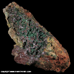 Minerals Specimen: Native Copper, Cuprite, Malachite, Quartz from Wheal Buller, Wheal Buller and Beauchamp, Redruth, Cornwall, England Minerals Specimen: Native Copper, Cuprite, Malachite, Quartz from Wheal Buller, Wheal Buller and Beauchamp, Redruth, Cornwall, England