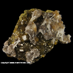 Mineral Specimen: Druze Quartz on Andradite Garnet from Bor Pit (Boron Pit), Dal'negorsk B deposit, Dal'negorsk, Primorskiy Kray, Far-Eastern Region, Russia Mineral Specimen: Druze Quartz on Andradite Garnet from Bor Pit (Boron Pit), Dal'negorsk B deposit, Dal'negorsk, Primorskiy Kray, Far-Eastern Region, Russia
