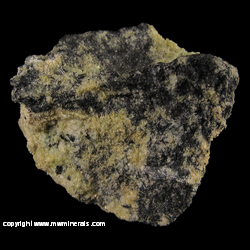 Minerals Specimen: Geikielite from Maxwell quarry, Wakefield, Outaouais, Quebec, Canada Minerals Specimen: Geikielite from Maxwell quarry, Wakefield, Outaouais, Quebec, Canada