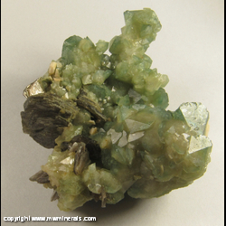 Minerals Specimen: Hydroxylapatite, Muscovite from Sapo Mine, Ferruginham Conselheiro Pena, Doce valley, Minas Gerais, Brazil Minerals Specimen: Hydroxylapatite, Muscovite from Sapo Mine, Ferruginham Conselheiro Pena, Doce valley, Minas Gerais, Brazil