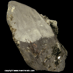 Mineral Specimen: Quartz, Albite variety: Pericline, Muscovite, minor Hematite and Chlorite from Tyrol, Austria
