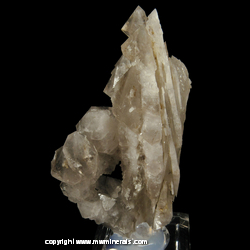 Minerals Specimen: Smoky Quartz Pseudomorph from Bor Pit (Boron Pit), Dal'negorsk B deposit, Dal'negorsk, Primorskiy Kray, Far-Eastern Region, Russia