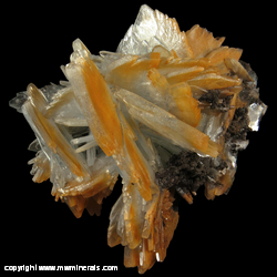 Mineral Specimen: Barite from Jebel Ouichane, Saganane (Beni Bou Ifrour), Nador, L'oriental Region, Morocco Mineral Specimen: Barite from Jebel Ouichane, Saganane (Beni Bou Ifrour), Nador, L'oriental Region, Morocco