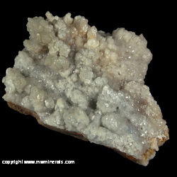 Mineral Specimen: Celestine Included In Calcite and Calcite Casts after Celestine, Posssible Jarosite from Mina Mojina, Rancho de Mojina, Ricardo Flores Magon, Mun. de Buenaventura, Chihuahua, Mexico Mineral Specimen: Celestine Included In Calcite and Calcite Casts after Celestine, Posssible Jarosite from Mina Mojina, Rancho de Mojina, Ricardo Flores Magon, Mun. de Buenaventura, Chihuahua, Mexico