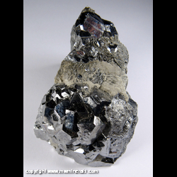 Mineral Specimen: Skutterudite Crystals from Aghbar Mine, Bou Azzer, Tazenakht, Quarzazate, Morocco Mineral Specimen: Skutterudite Crystals from Aghbar Mine, Bou Azzer, Tazenakht, Quarzazate, Morocco