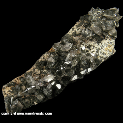 Mineral Specimen: Quartz with Included Chlorite from Vara Superiori, Liguria, Italy