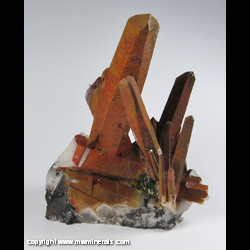 Mineral Specimen: Hematite Coated Quartz Crystals with Bladed Hematite from Jinlong hill, Longchuan Co., Heyuan Pref., Guangdong Prov., China Mineral Specimen: Hematite Coated Quartz Crystals with Bladed Hematite from Jinlong hill, Longchuan Co., Heyuan Pref., Guangdong Prov., China
