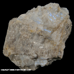 Minerals Specimen: Blue Moonstone - Orthoclase from Meetiyagoda, Southern Province, Sri Lanka