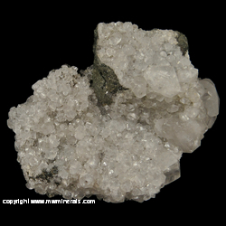 Mineral Specimen: Calcite, Marcasite from Blackstone Mine, Shullsburg area, Upper Mississippi Valley Dist., Lafayette Co., Wisconsin Mineral Specimen: Calcite, Marcasite from Blackstone Mine, Shullsburg area, Upper Mississippi Valley Dist., Lafayette Co., Wisconsin