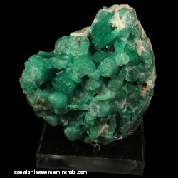 Mineral Specimen: Emerald from Chivor Mine, Mun. de Chivor, Guavio-Guateque Mining Dist., Boyaca Dept., Colombia