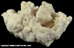 Minerals Specimen: Quartz Epimorph after Fluorite from Silverton, San Juan Co., Colorado