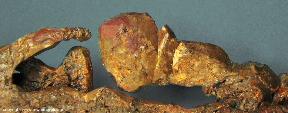 Mineral Specimen: Copper Crystals from Qunicy Mine, Hancock, Houghton County, Michigan, USA