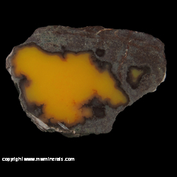 Minerals Specimen: Yellow Datolite from Mesnard Mine (Quincy No. 8 shaft), Quincy Mine, Houghton Co., Michigan Minerals Specimen: Yellow Datolite from Mesnard Mine (Quincy No. 8 shaft), Quincy Mine, Houghton Co., Michigan